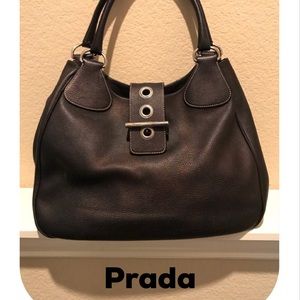 Vintage PRADA handbag, satchel, shoulder bag